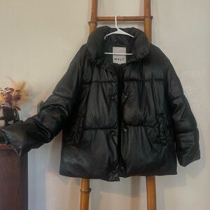 NVLT Black Puffer Jacket